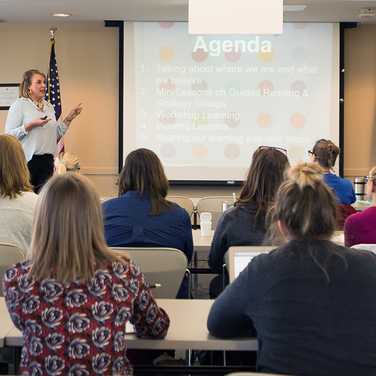 Teacher training agenda